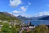 Dextra protection juridique communes moyenne commune suisse au lac avec des montagnes